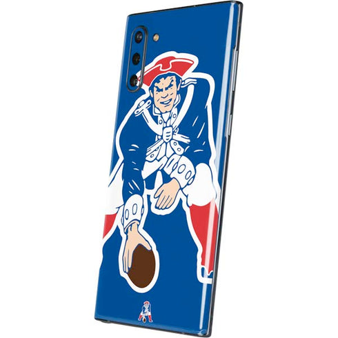 NFL New England Patriots Retro Logo Galaxy Note 10 Skin